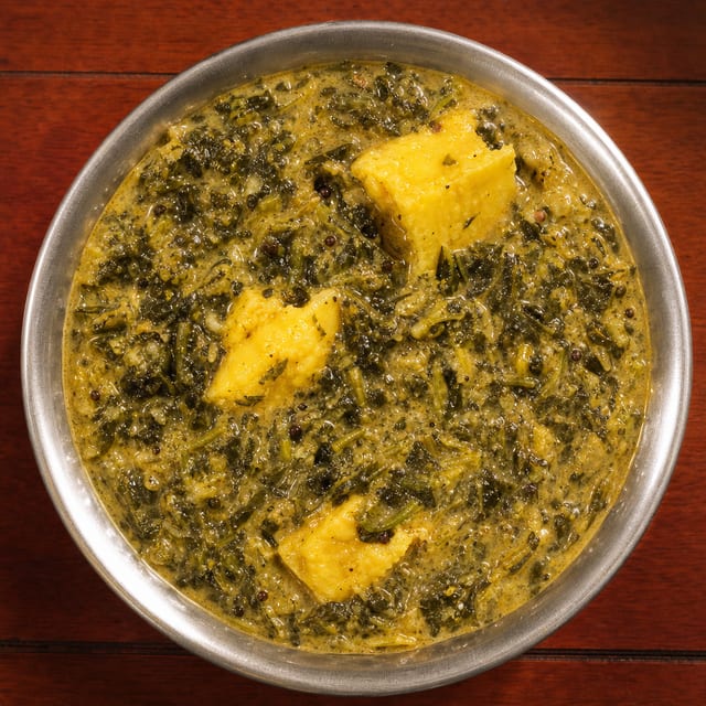 77. Saag Paneer.