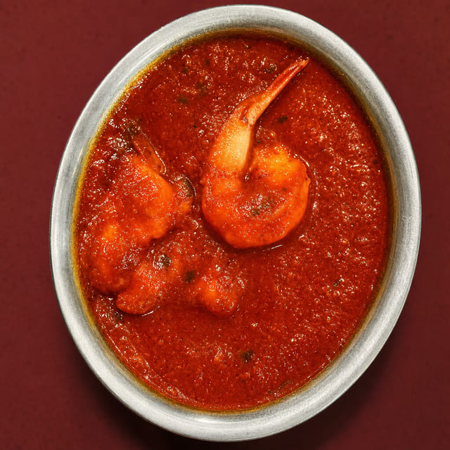 43. Tandoori King Prawn Masala.