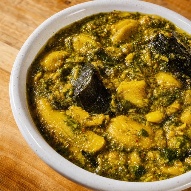 85. Aloo Baingon.
