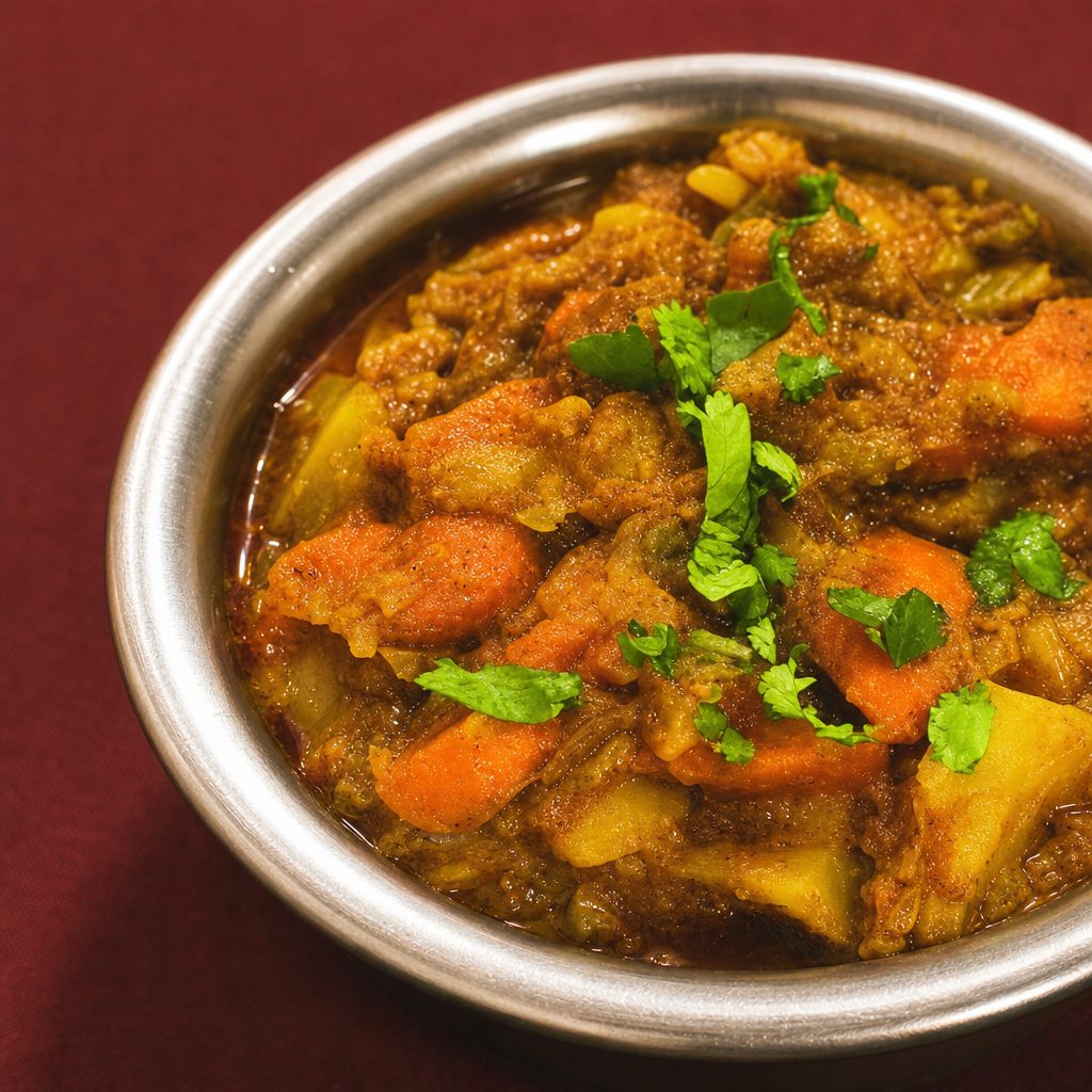 82. Vegetable Curry.