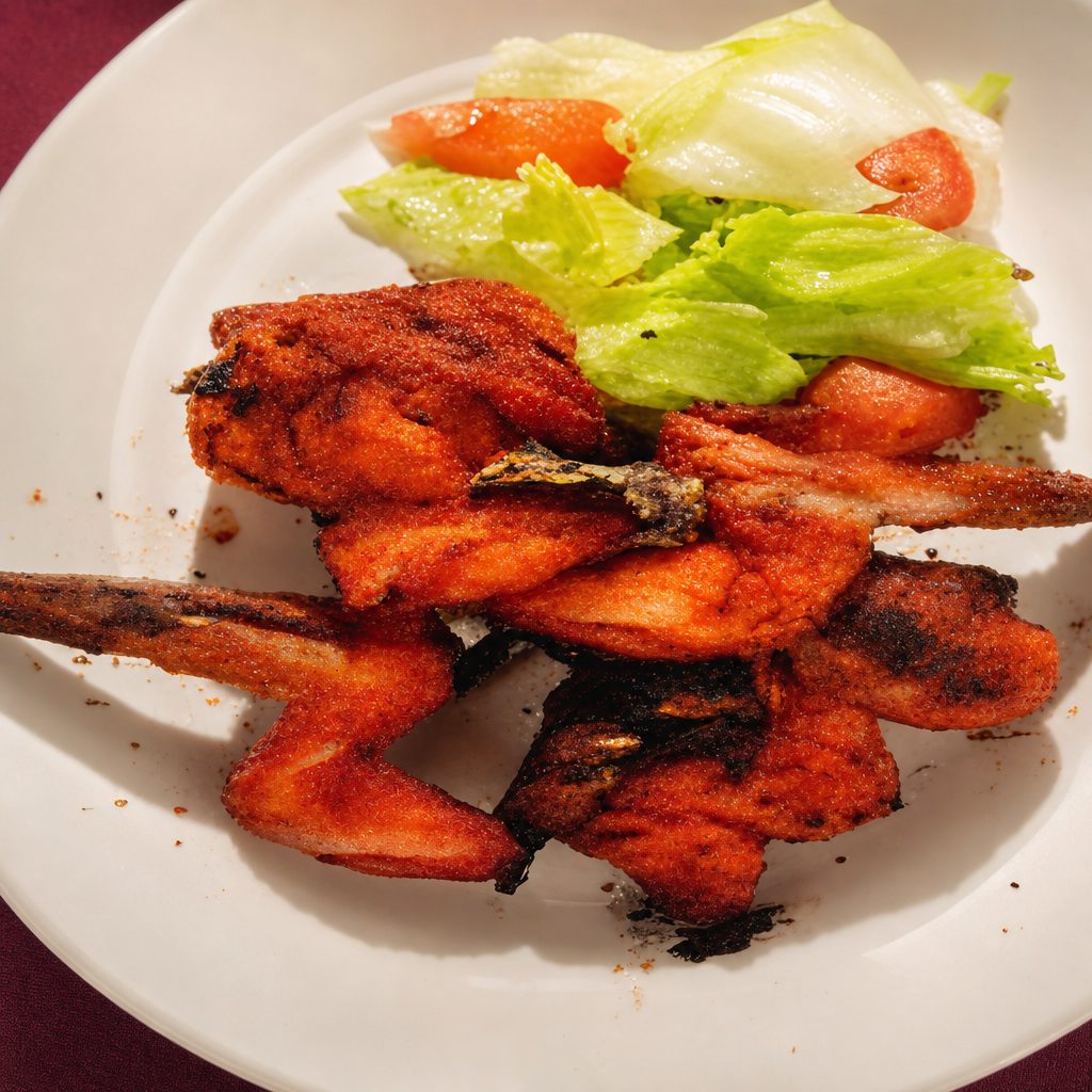01. Tandoori King Prawns (S).
