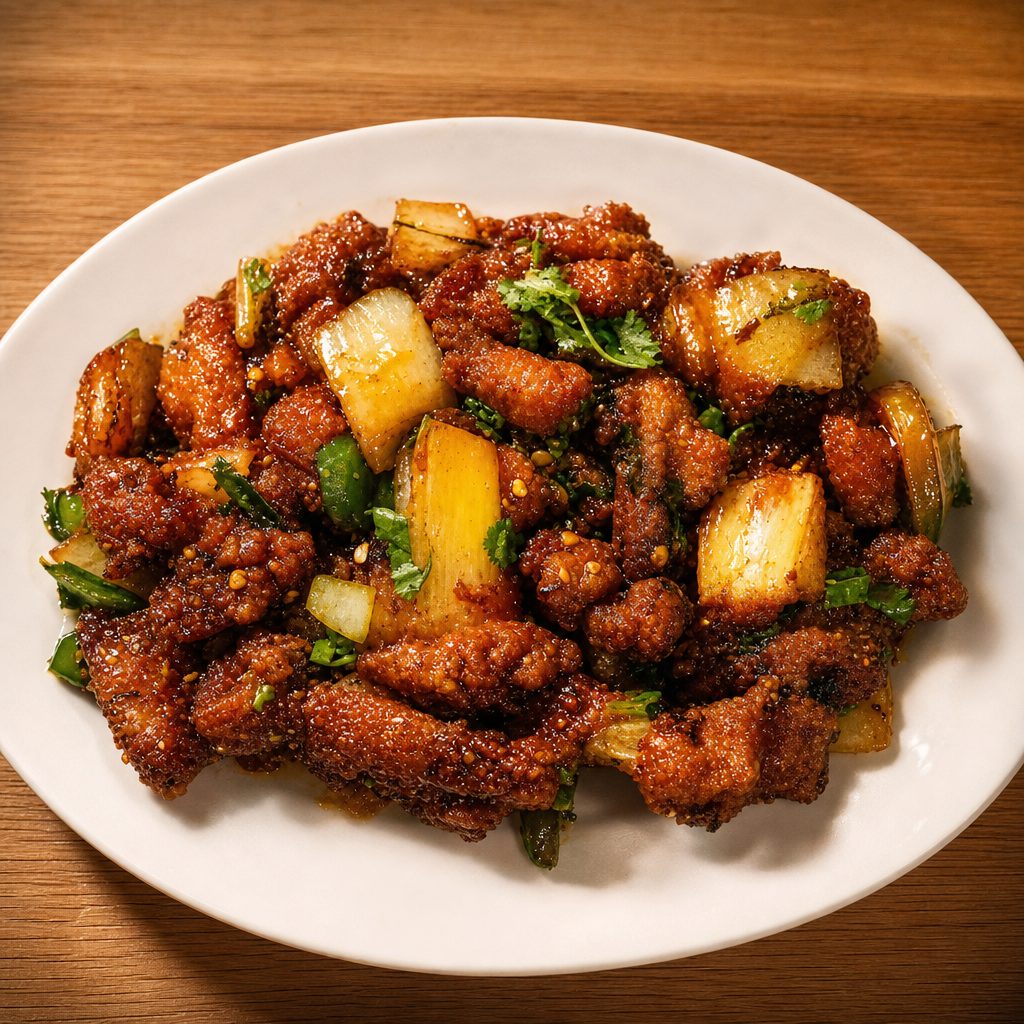 13. Chili Chicken.